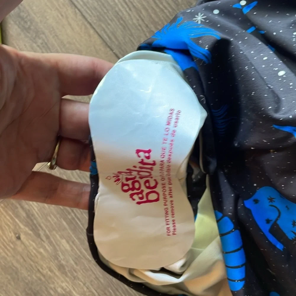 Aqua Bendita x Free People Clara Surf One-Piece Blue and Yellow Swimsuit - Picture 5 of 5